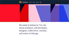 Desktop Screenshot of joshuaiz.com